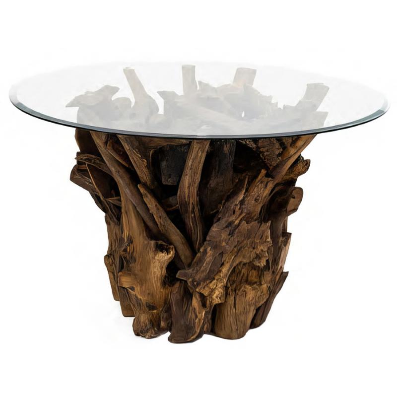 Redstone Teak Root 1.2M Round Dining Table